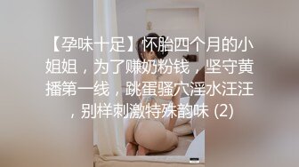 【孕味十足】怀胎四个月的小姐姐，为了赚奶粉钱，坚守黄播第一线，跳蛋骚穴淫水汪汪，别样刺激特殊韵味 (2)