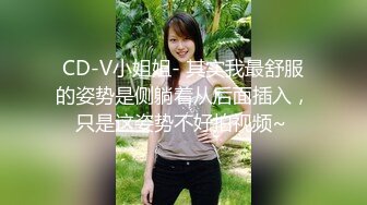 CD-V小姐姐- 其实我最舒服的姿势是侧躺着从后面插入，只是这姿势不好拍视频~ 