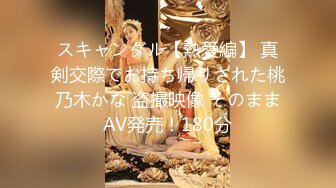 スキャンダル【熱愛編】 真剣交際でお持ち帰りされた桃乃木かな 盗撮映像 そのままAV発売！180分