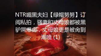 NTR媚黑夫妇【绿帽努努】订阅私拍，骚妻和丈母娘都被黑驴屌爆肏，丈母娘更是被肏到潮喷 (1)