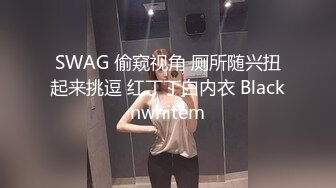 SWAG 偷窥视角 厕所随兴扭起来挑逗 红丁丁白内衣 Blacknwhitem