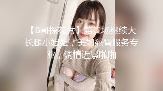 【B哥探花秀】第二场继续大长腿小姐姐，美如翘臀服务专业，调情近景啪啪