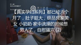 【真实孕妇系列】都已经六个月了，肚子挺大，极品良家美女 小奶奶 家中洗澡的时候想男人了，自慰骚穴 (2)