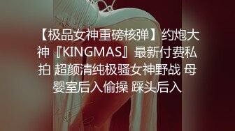 【极品女神重磅核弹】约炮大神『KINGMAS』最新付费私拍 超颜清纯极骚女神野战 母婴室后入偷操 踩头后入