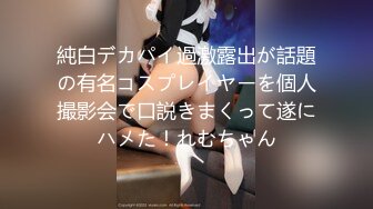 純白デカパイ過激露出が話題の有名コスプレイヤーを個人撮影会で口説きまくって遂にハメた！れむちゃん