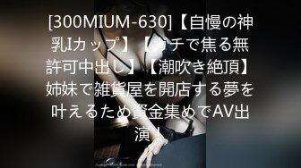 [300MIUM-630]【自慢の神乳Iカップ】【ガチで焦る無許可中出し】【潮吹き絶頂】姉妹で雑貨屋を開店する夢を叶えるため資金集めでAV出演！