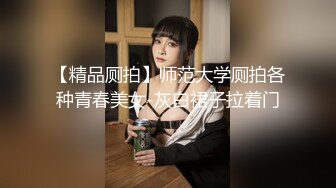 【精品厕拍】师范大学厕拍各种青春美女-灰白裙子拉着门