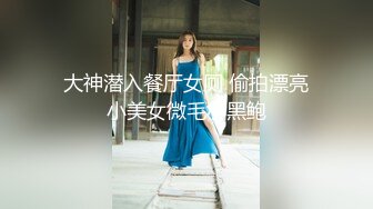 大神潜入餐厅女厕 偷拍漂亮小美女微毛小黑鲍